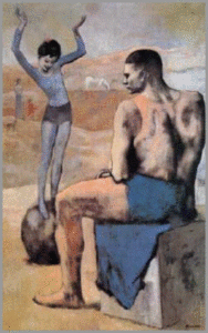 Pablo Picasso, Acrobata e giovane equilibrista, 1905, Museo Puškin delle belle arti, Mosca