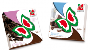Le tavolette di cioccolata della UILDM utilizzate nella Giornata Nazionale UILDM.