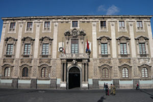 Il municipio del Comune di Catania.